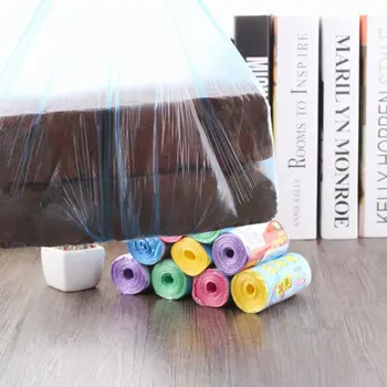 1 Roll Торбичка Боклук Кофи За Чанти Здрав Еднократна Пластмаса Домашната Кухня Баня За Еднократна Употреба Кофата За Източване Торба В Кофата За Боклук Чанта