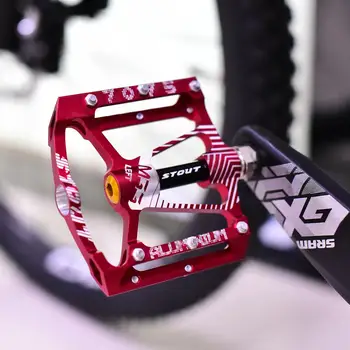 286g Ultralight Professional Hight Quality МТБ Mountain BMX Велосипед Педалите Колоездене Фланец на Лагера на Педала Педал 5 Цвята
