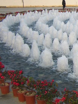 Открит плувен басейн медни распылительная наставка/пузырящаяся фонтанная наставка/вода функция на рибния езерото распылительная наставка/ландшафтна дюза на фонтана на вътрешния двор
