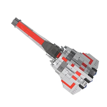 MOC For Star of Space Wars Series Авиационна FortresssGalactica Colonial Viper MKII Building Blocks Idea САМ Assembly Bricks Gifts