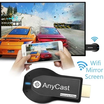 M2 Plus TV stick Wifi Display Receiver Anycast DLNA Miracast Airplay Mirror Screen HDMI-съвместим с Android и IOS Mirascreen Dongle