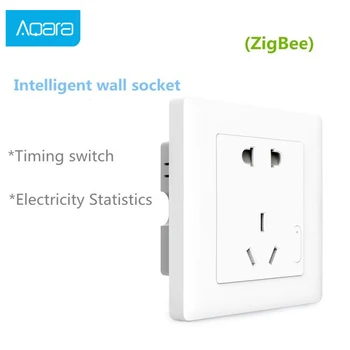 Xiaomi MI Aqara Smart Wall Socket Zigbee wifi Remotel Control Безжичен Ключ време Plug Work Портал на Центъра за Smart home комплекти APP