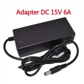 LISM AC 100V-240V to DC 15V 6A Switch Power Supply Adapter 15 V Volt Charger for IMAX B6 Electric Tool Laptop Speaker LED