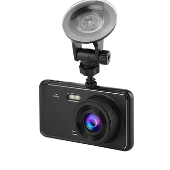 4 Инчов Car DVR Dash Cam Video DVR Рекордер 1080P Driving Recorder Set Portable един dashcam Support Reversing Image Drop Shipping