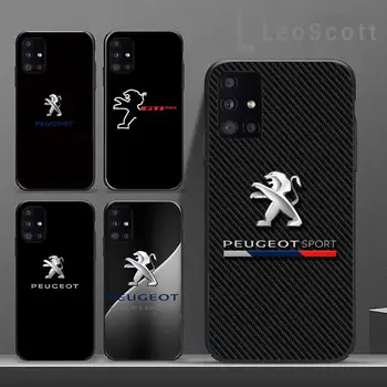 Dongfeng на Peugeot на Автомобилния Калъф За мобилен телефон Samsung A40 A50 A51 A71 A20E A20S S8 S9 S10 S20 Plus note 20 ultra 4G 5G