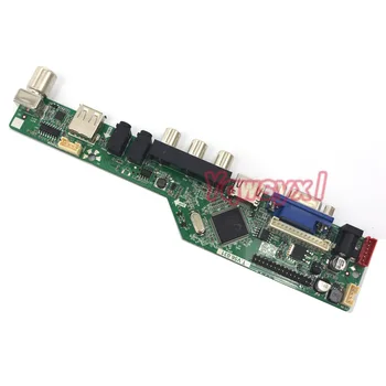 Комплект Yqwsyxl за LTN156KT04 LTN156KT04-401 TV+HDMI+VGA+AV+USB LCD LED screen Controller Driver Board