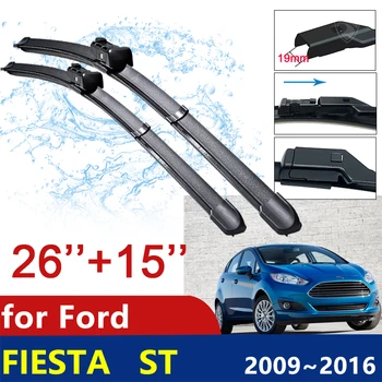 за Ford Fiesta ST 2009~2016 MK7 Предното стъкло на Предното стъкло, Предното стъкло на Автомобилни Аксесоари, Четки за Чистачки на Автомобила 2010 2011 2012 2013