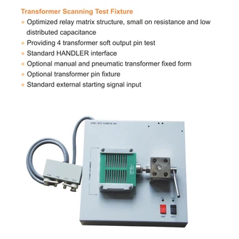 U2729 Автоматична Изпитвателна Система трансформатор 20 Hz-200 khz,20-Канален тестер Сканиране на Параметрите на трансформатора
