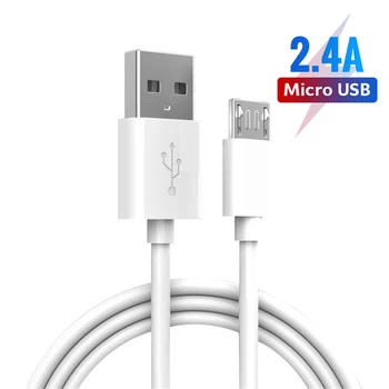 Micro USB Кабел за зареждане За Samsung Galaxy J3 J7 J5 2017 A3 A5 A7 2016 1 1M Kabel Kablo Мобилен Телефон, Зарядно Устройство, Адаптер Кабел