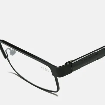 Ретро Очила За Четене Титан Сплав Мъжки Слънчеви Очила За Четене Асферическое Покритие Бизнес Очила За Четене Пресбиопические Очила
