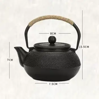 Ютия, Кана за приготвяне на чай от неръждаема стомана Чугун Кана за Варене на Вода Железен Чайник