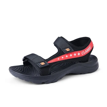 Летни мъжки сандали Classic Stars Black EVA Slip On Light Soft Casual Sandal Мъжки обувки Sandle Big Size 47 48 New 2021