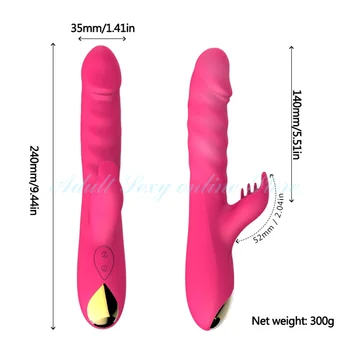 Секс-играчки Топка на Въртене Силна Вибрация Заек Вибратор за G-точката се Стимулира Мастурбатор Бутане Вибратор Вибратор За жени