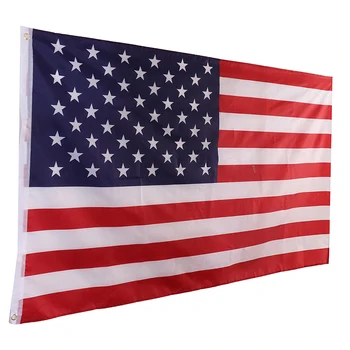 150x90cm Американски Флаг Високо Качество Двустранен Печат САЩ Полиестер Флаг на Звезди И Ленти американския Флаг Британски Флаг