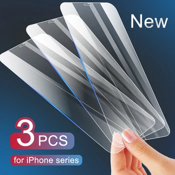 Защитно стъкло на iPhone 11 12 Pro X XS Max XR Закалено стъкло за iPhone 7 8 6 6s Plus 12 mini 11 Screen Protector Pro