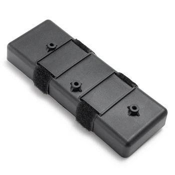 YEAHRUN Black Plastic Battery Box Скоба Тава Калъф Притежателя Кутия За Съхранение на 1/10 Axial SCX10 RC CAR Accessories