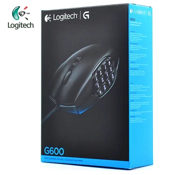 оригиналната детска мишка Logitech G600 gaming mouse лаптоп за игри на мишката 8200DPI Opticali legitimate 17 програмируеми бутон на мишката