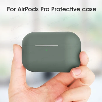 Меки Силиконови Калъфи За Apple Airpods Pro Защитен Bluetooth Безжична Калъф За Слушалки За Apple AirPods 3 Зарядно Устройство Ще Захранване На Скоростната Чанти