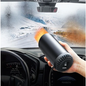 12V Heater Car Demisting Defroster Warm Winter Fan Multi-Function Automotive Supplies For RV Boats Trailer Truck Car Accessories